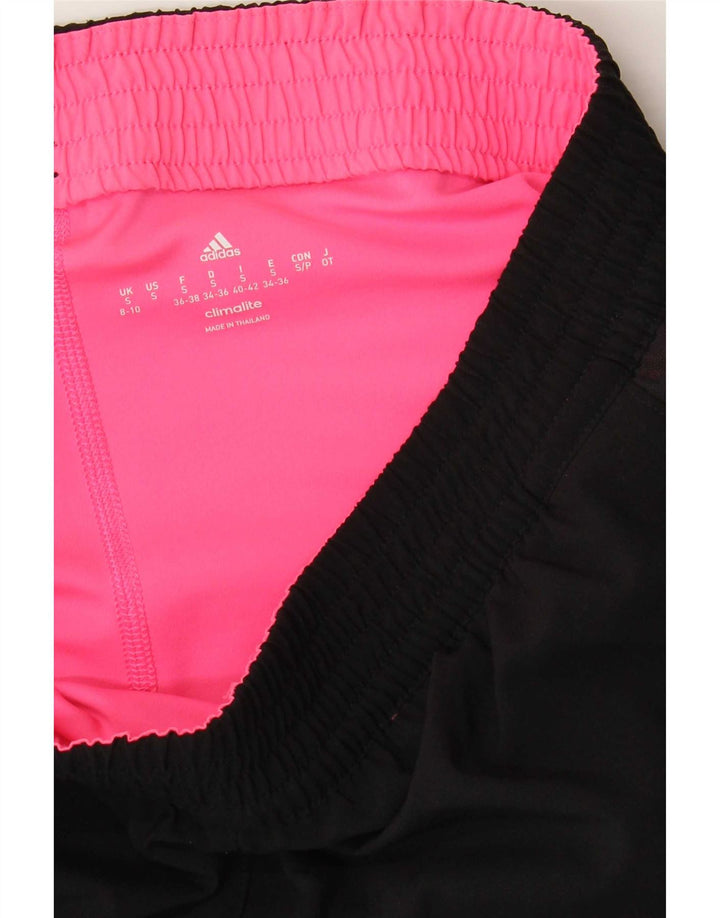 Adidas ženske sportske kratke hlače Climalite UK 8/10 mali crni poliester
