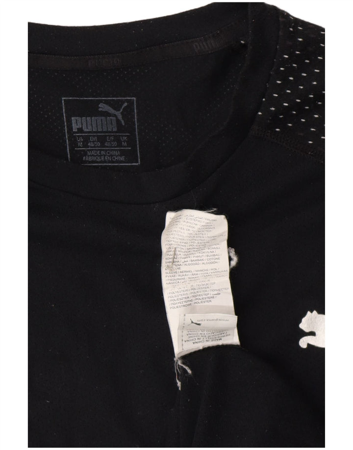 Puma muška majica kratkih rukava srednji crni poliester