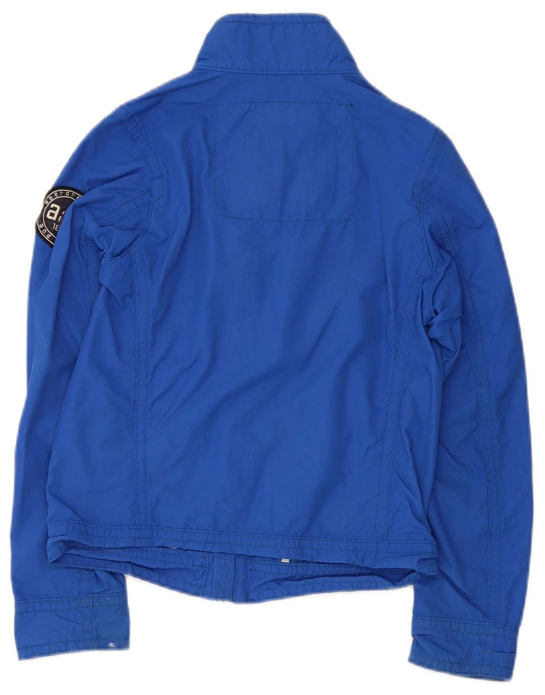 Bomber jakna Abercrombie & Fitch Boys 7-8 Years Large Blue Nylon