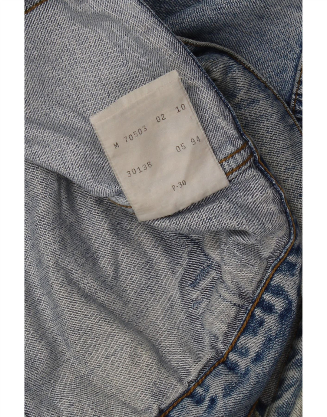 Levi's muška traper jakna UK 38 srednje plavi pamuk