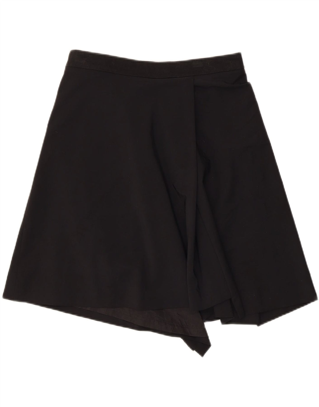 ANGELA MELE Ženska suknja na preklop IT 44 srednje W30 crna vuna