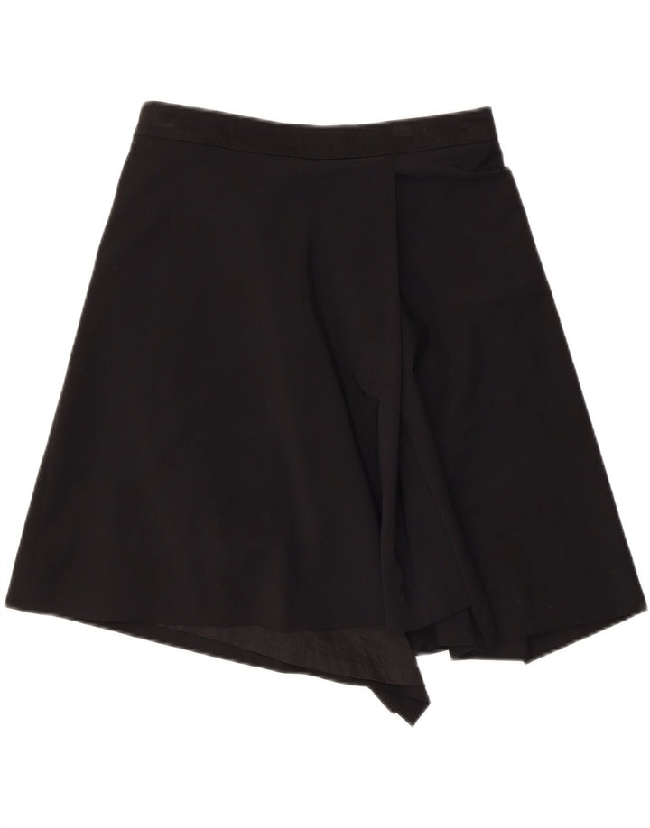 ANGELA MELE Ženska suknja na preklop IT 44 srednje W30 crna vuna