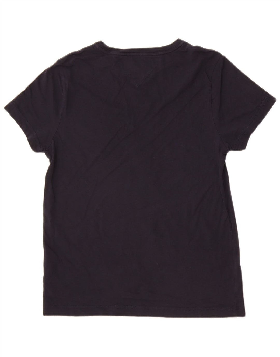 Tommy Hilfiger, mali crni pamuk, gornji dio muške grafičke majice