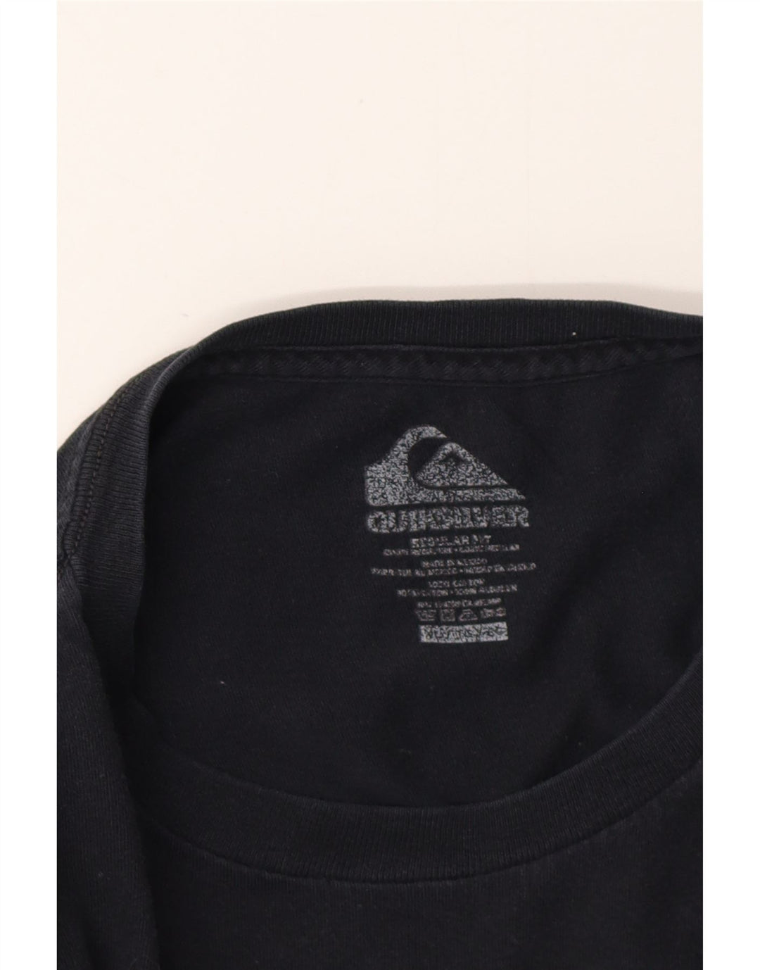 QUIKSILVER Muška majica kratkih rukava Regular Fit Large Black