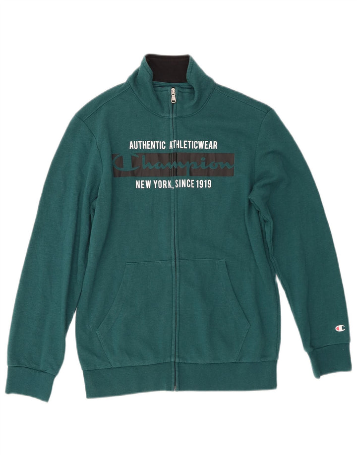 Gornja jakna trenirke Champion Boys Graphic 11-12 Years Large Green