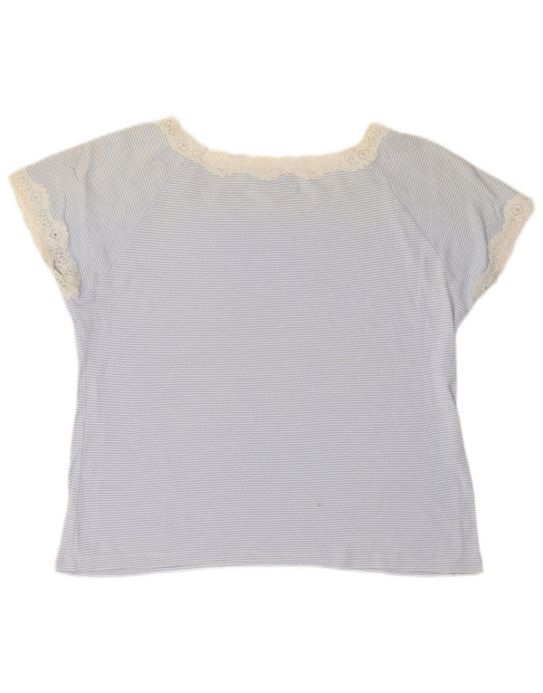 Ralph Lauren ženska majica kratkih rukava UK 14 velike plave pruge