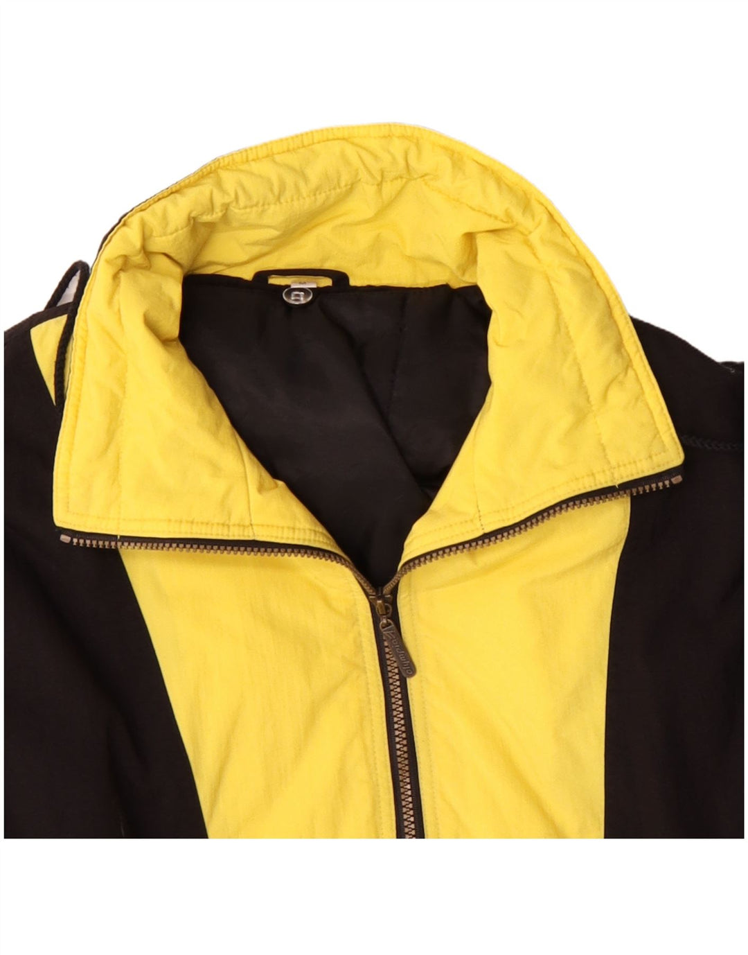 OLYMPIA muška anorak jakna s kapuljačom širokog kroja UK 38 srednje crne boje