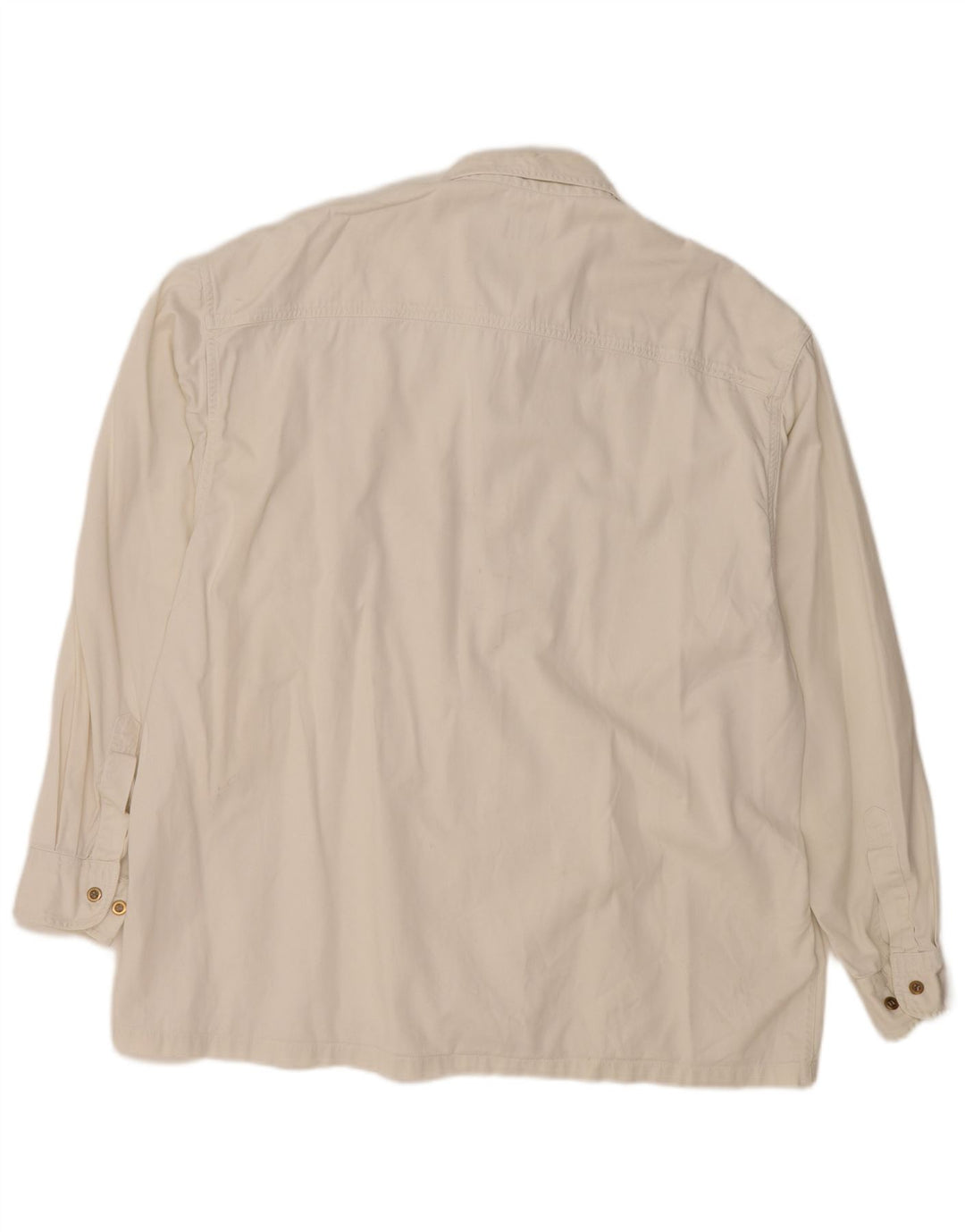 Berto Lucci muška traper košulja XL bijeli pamuk