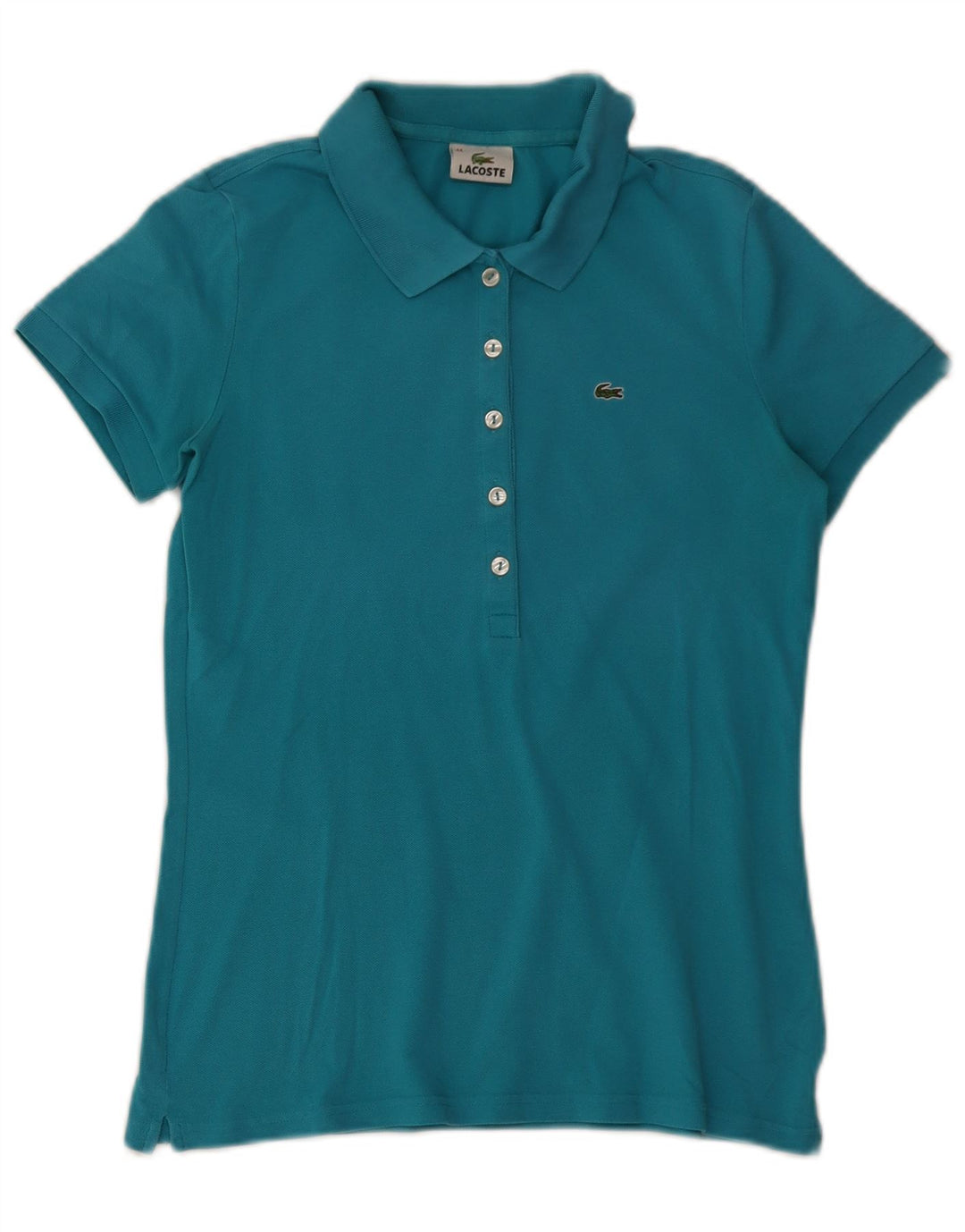 Lacoste ženska polo majica veličina 44 velika plava pamuk