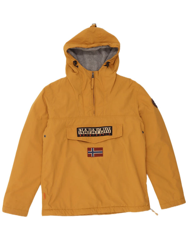 Napapijri muška anorak jakna Geographic Graphic UK 40 Large Yellow Nylon