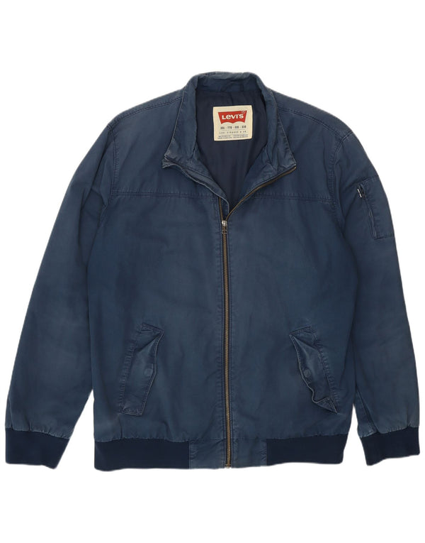 Levi's muška bomber jakna UK 44 2XL tamnoplavi pamuk