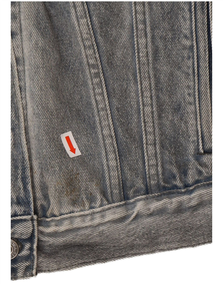 LEVI'S Girls Denim Jacket 11-12 Years Large Blue Cotton
