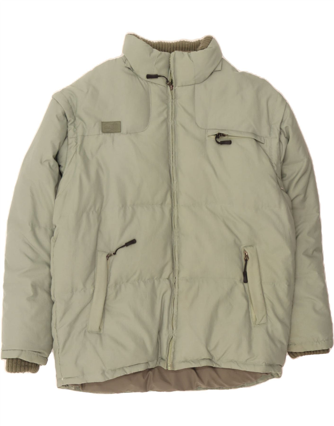 FILA Mens Padded Jacket UK 40 Large Green Polyamide Vintage Fila and Second-Hand Fila from Messina Hembry 
