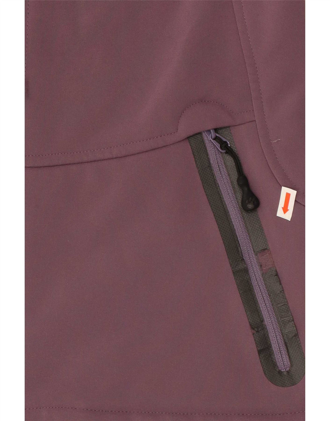 Jack Wolfskin ženska vjetrovka jakna UK 8 Mala ljubičasta poliester