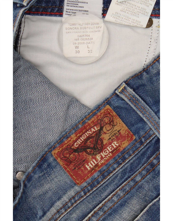 Tommy Hilfiger Ženske Bootcut traperice W30 L32 Plavi pamuk