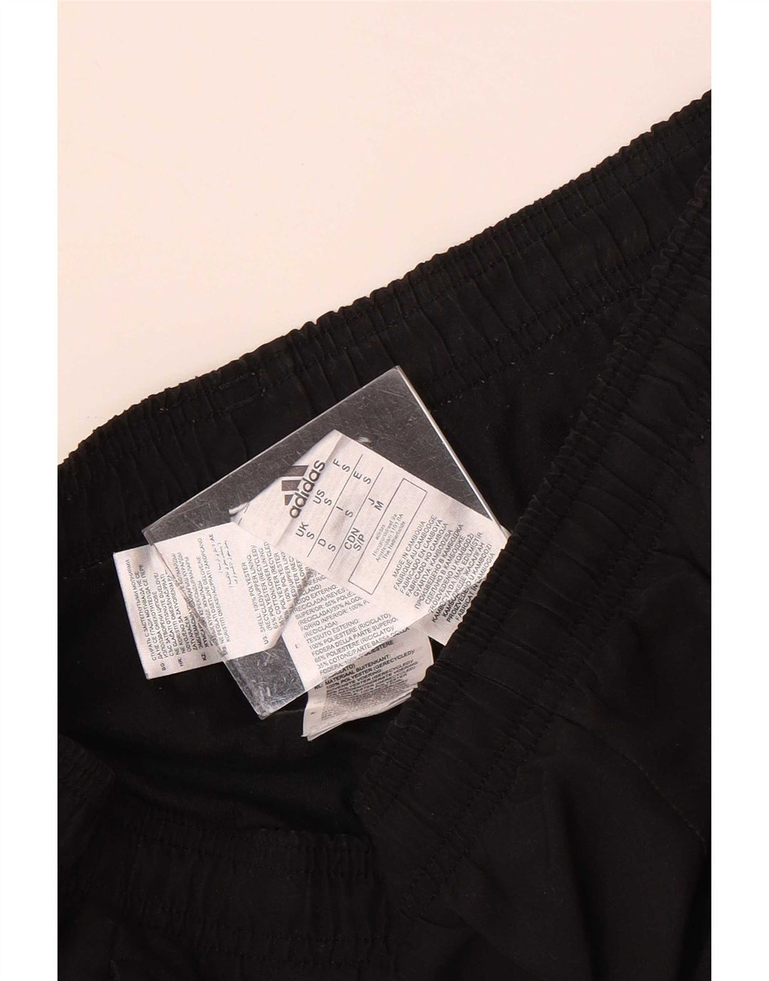 Adidas muške trenirke Hlače Joggers Male crne poliesterske