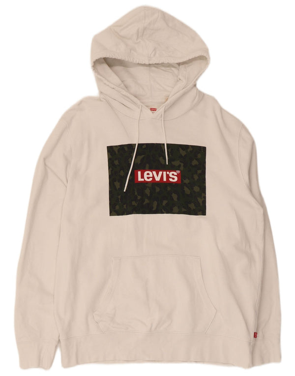 Levi's Ženska majica s kapuljačom s grafičkim motivima UK 14 Veliki bijeli životinjski print