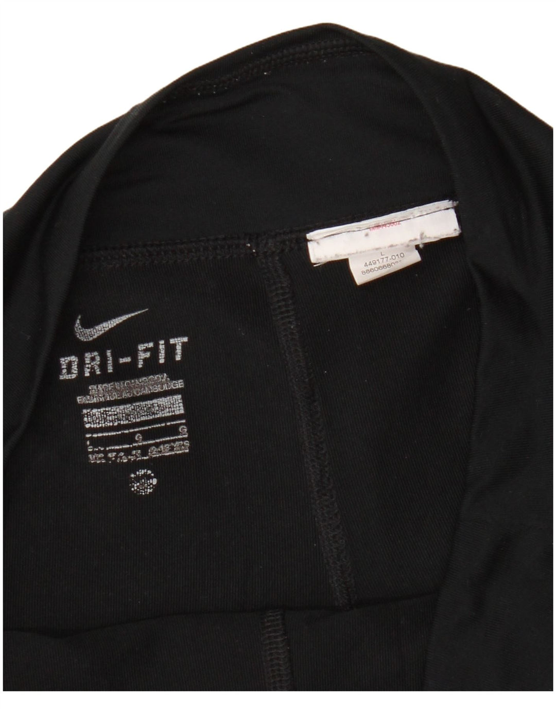 Nike Dri Fit škort za djevojčice 12-13 godina velika crna