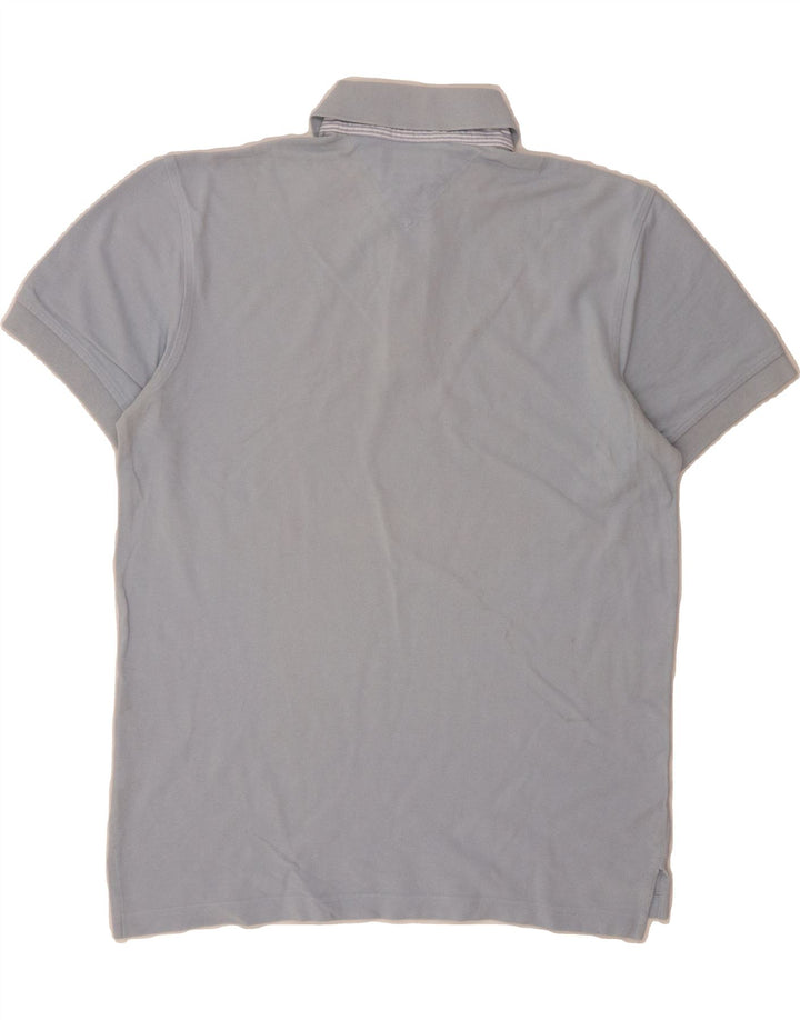 TOMMY HILFIGER Mens Polo Shirt Large Blue Cotton Vintage Tommy Hilfiger and Second-Hand Tommy Hilfiger from Messina Hembry 