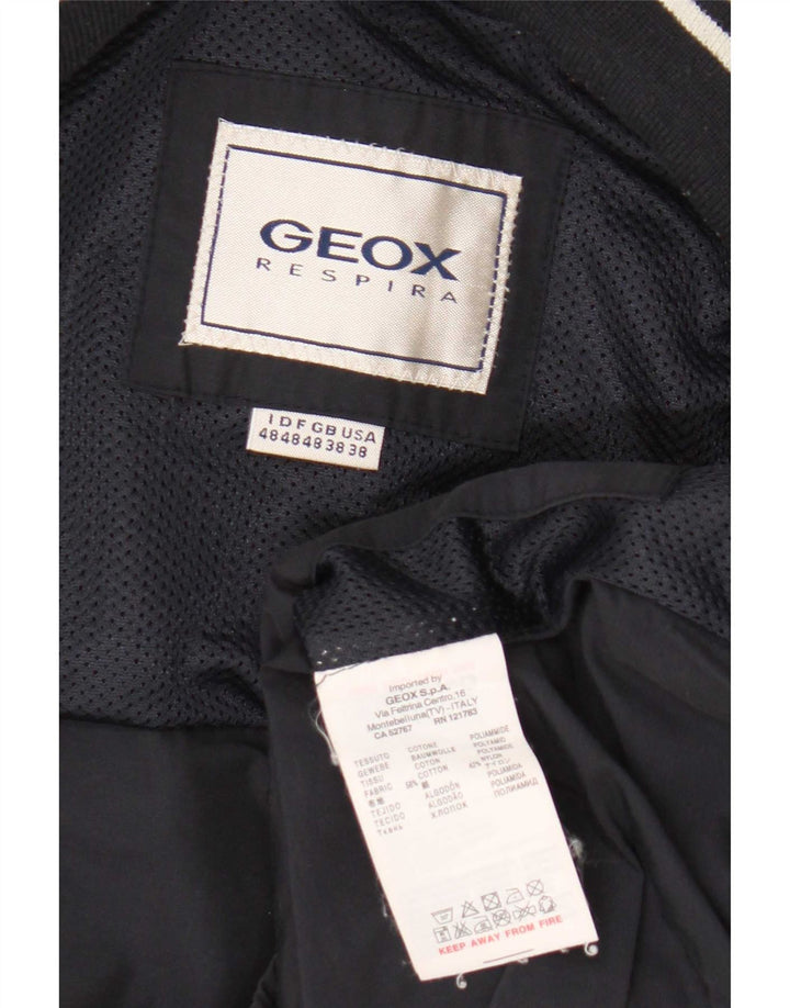 Geox muška bomber jakna UK 38 Srednje tamnoplavi pamuk
