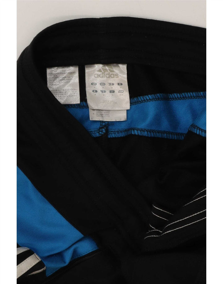 Adidas muške hlače za trenirku srednje crne boje od poliestera