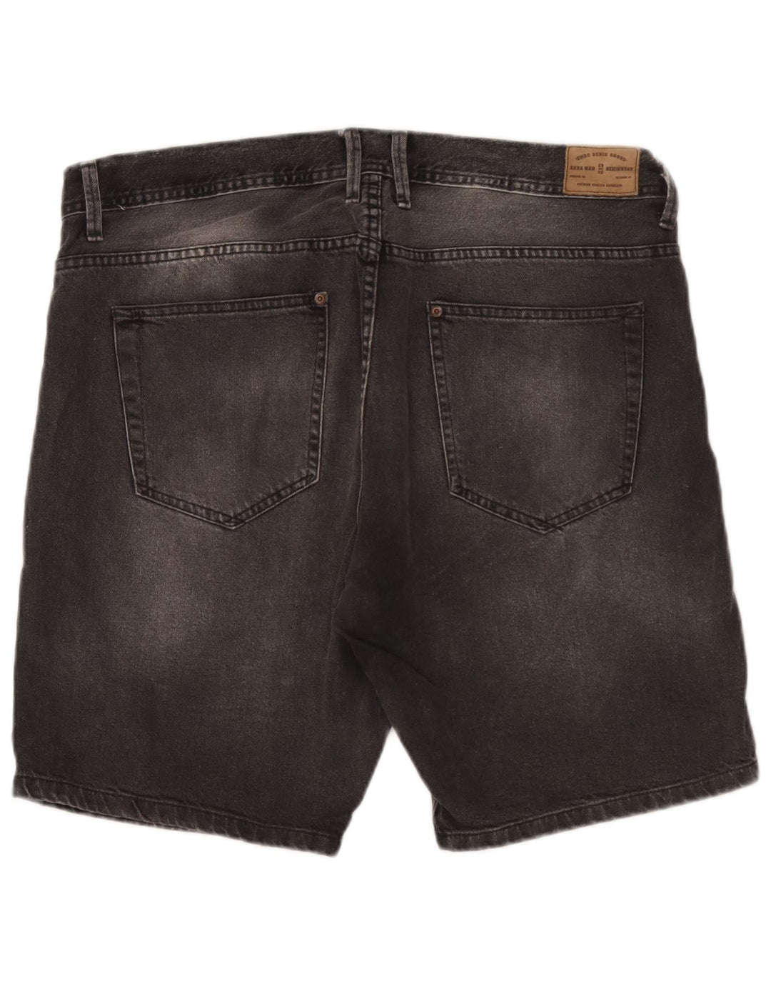 Zara muške traper kratke hlače EU 46 XL W36 sive