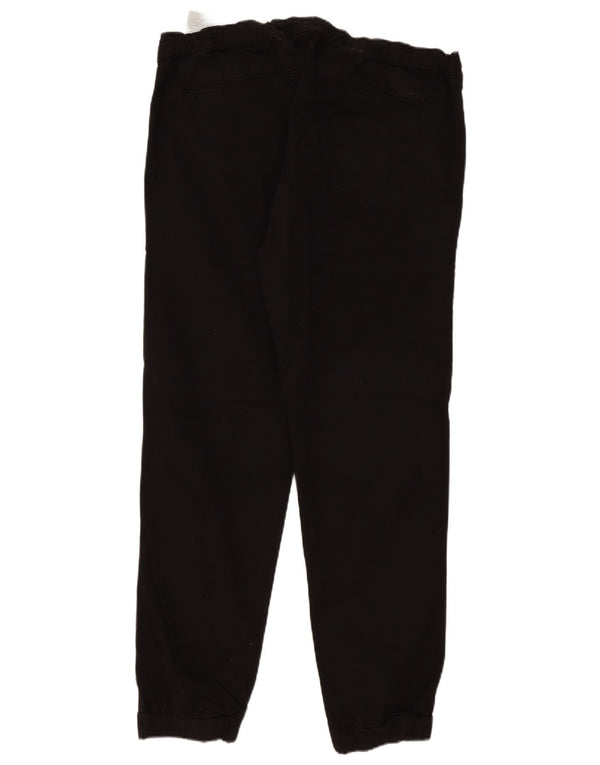 Jack & Jones Mens Vega Joggers Casual Trousers 2XL W42 L30 Black Cotton