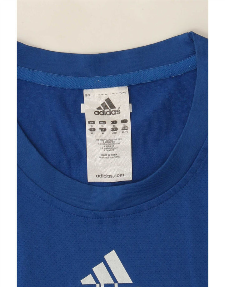 Adidas muška Climacool majica kratkih rukava XL plavi poliamid