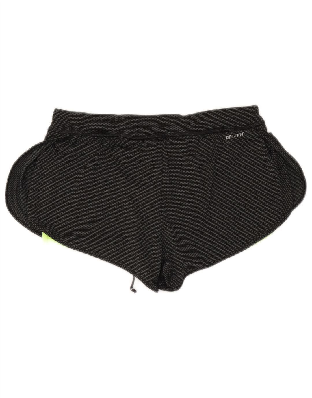 Nike Ženske Dri Fit Sportske Kratke Hlače UK 8 Mali crni poliester