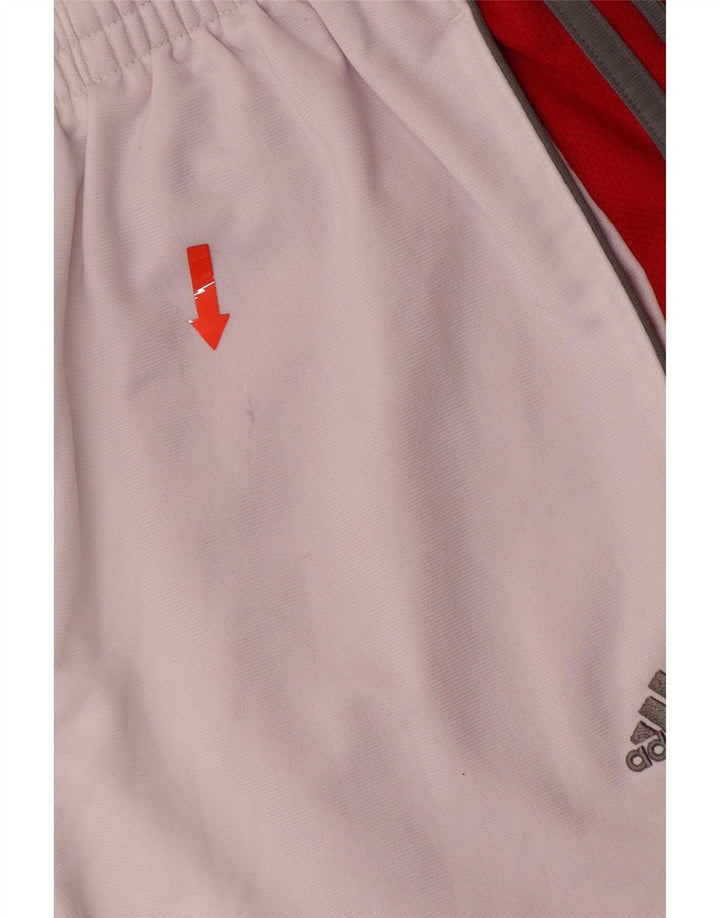Adidas ženske hlače za trenirku UK 8 male bijele poliesterske boje