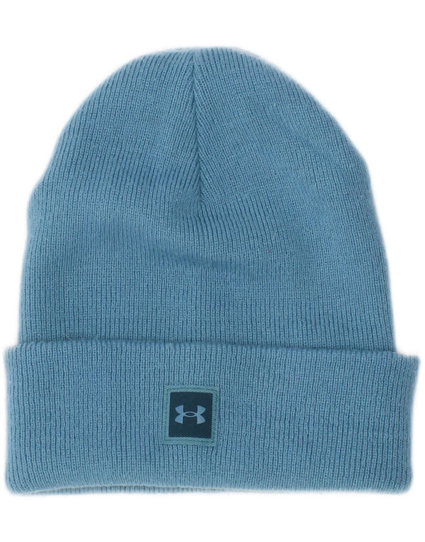 Under Armour Mens Knit Beanie Hat Small Blue