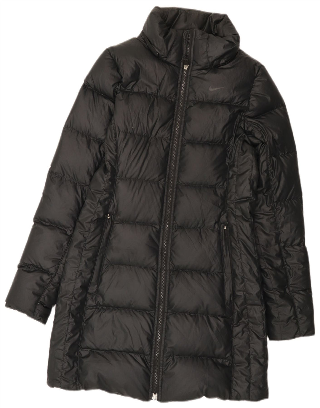 Nike ženski podstavljeni kaput UK 6 XS crni poliester