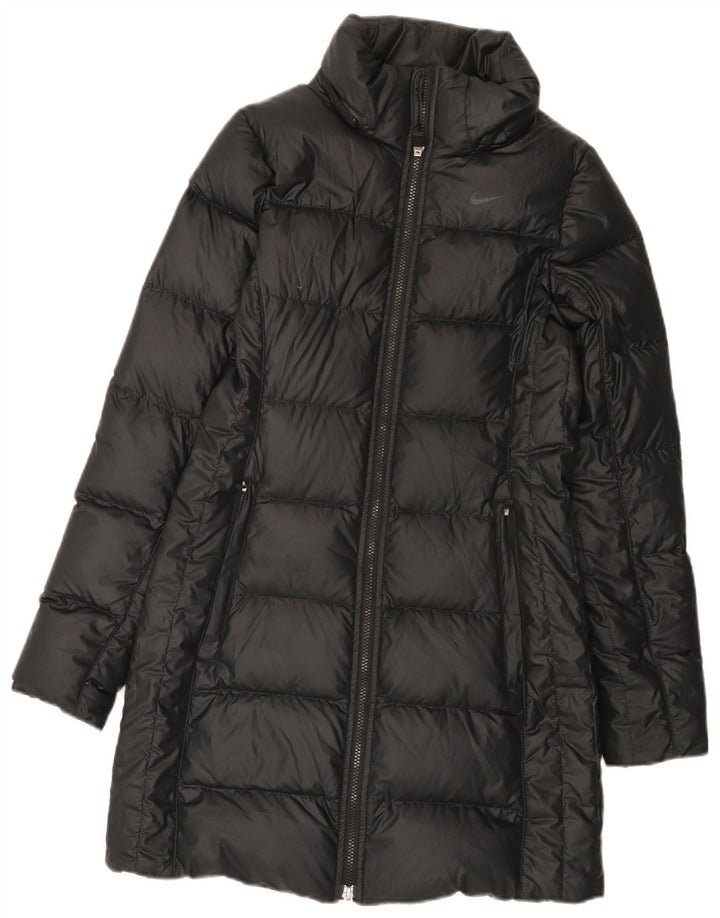 Nike ženski podstavljeni kaput UK 6 XS crni poliester