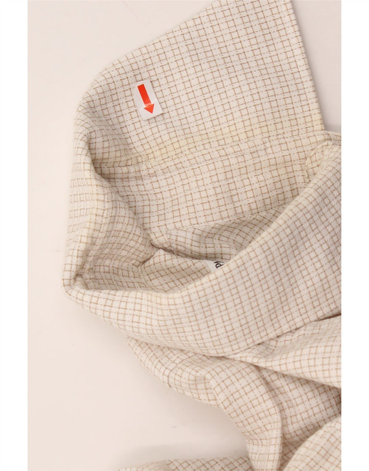 PAL ZILERI muška košulja veličina 40 15 3/4 srednje žuto bijela gingham