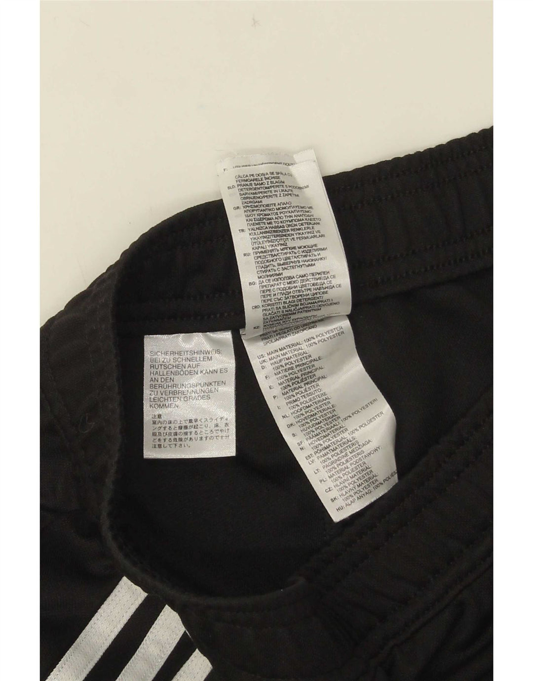 Adidas ženske hlače za trenirku UK 4 XS crni poliester