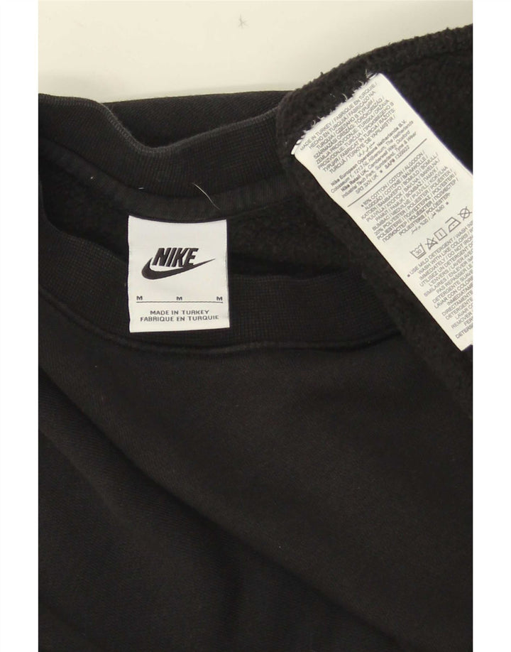 Nike muška majica srednje veličine, crni pamuk