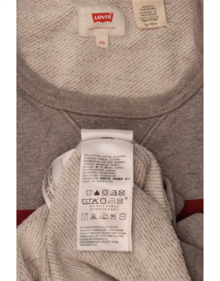 Levi's muška majica s grafičkim motivima XS sivi pamuk