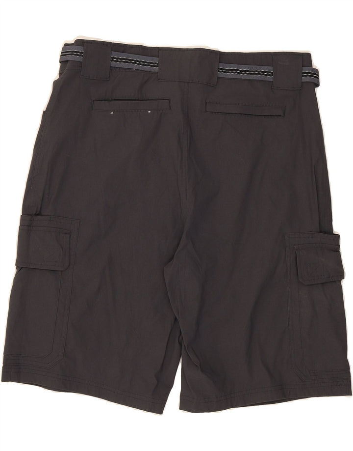 EDDIE BAUER Mens Cargo Shorts W36 Large Grey Nylon Vintage Eddie Bauer and Second-Hand Eddie Bauer from Messina Hembry 