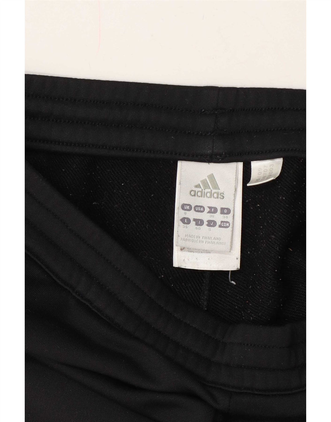 Adidas ženske hlače za trenirku UK 8 male crne poliesterske