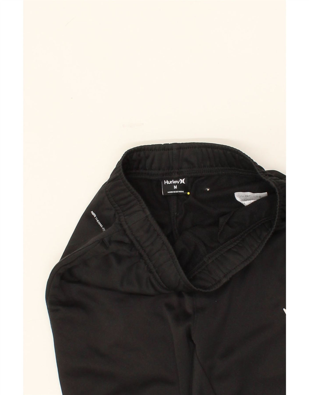 HURLEY Boys Tracksuit Trousers Joggers 10-11 Years Medium Black Vintage Hurley and Second-Hand Hurley from Messina Hembry 
