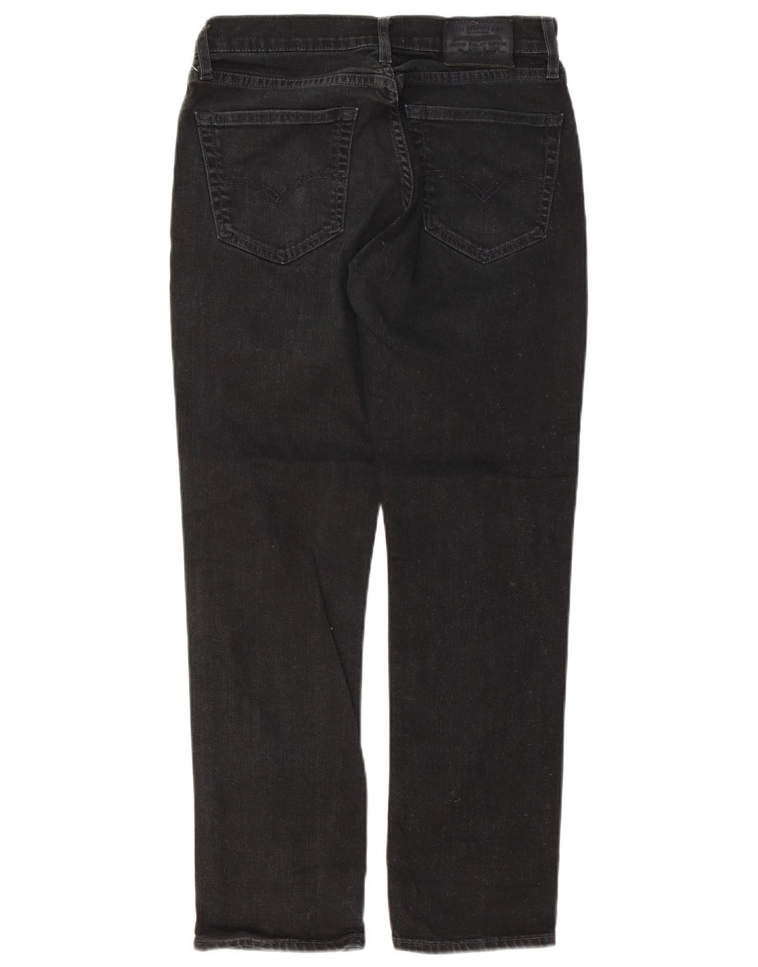 Levi's muške ravne traperice W31 L28 crni pamuk