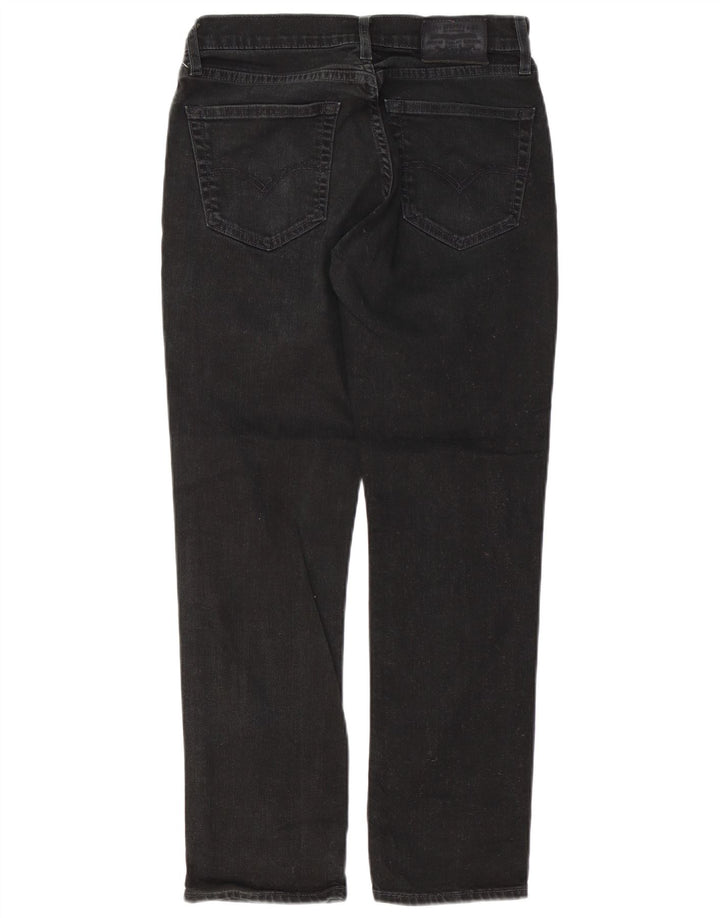 Levi's muške ravne traperice W31 L28 crni pamuk