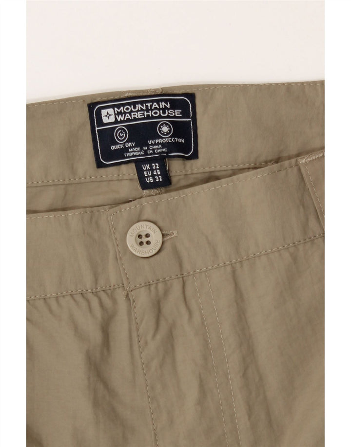 Mountain Warehouse Muške Cargo kratke hlače W32 srednje bež poliamid
