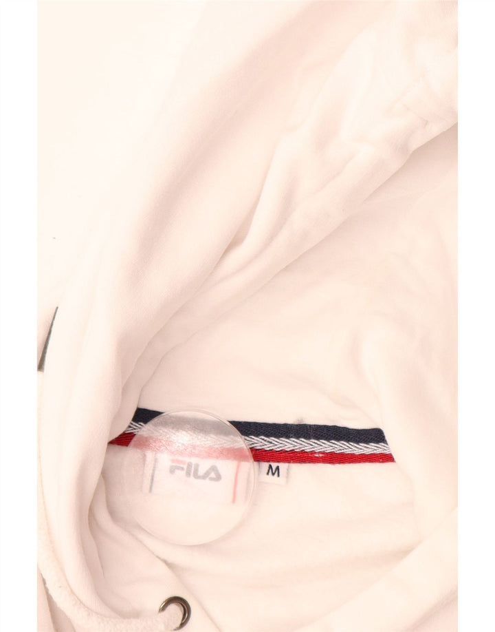 Fila muška majica s kapuljačom srednje bijele boje