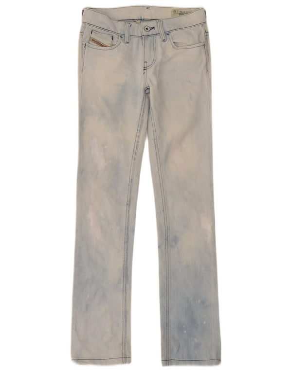 Diesel Womens Liv Slim Jeans W24 L32 Blue