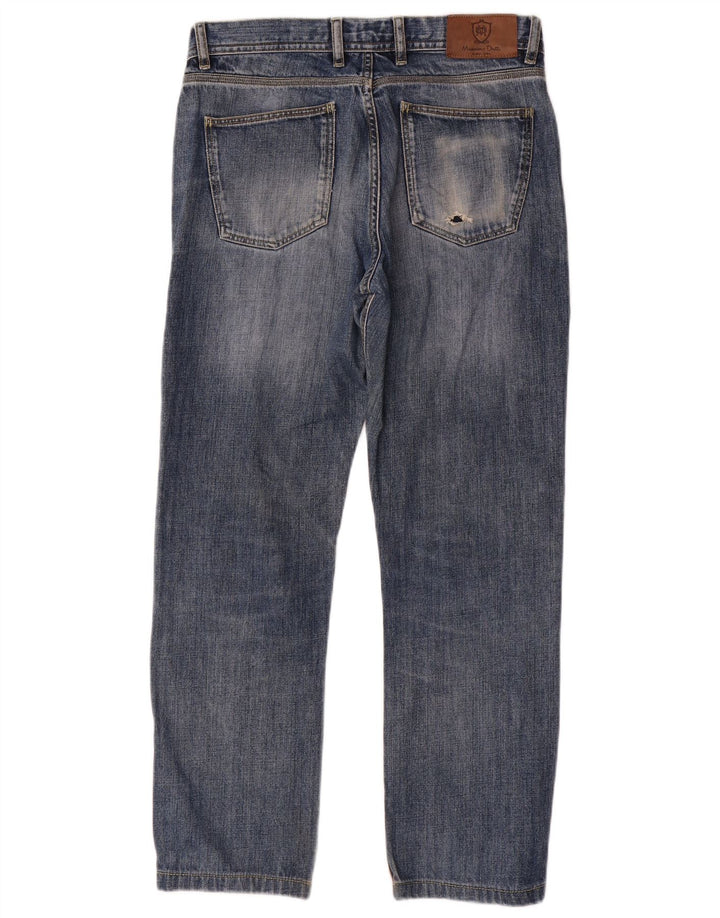 Massimo Dutti muške ravne traperice EU 40 srednje W31 L28 plave