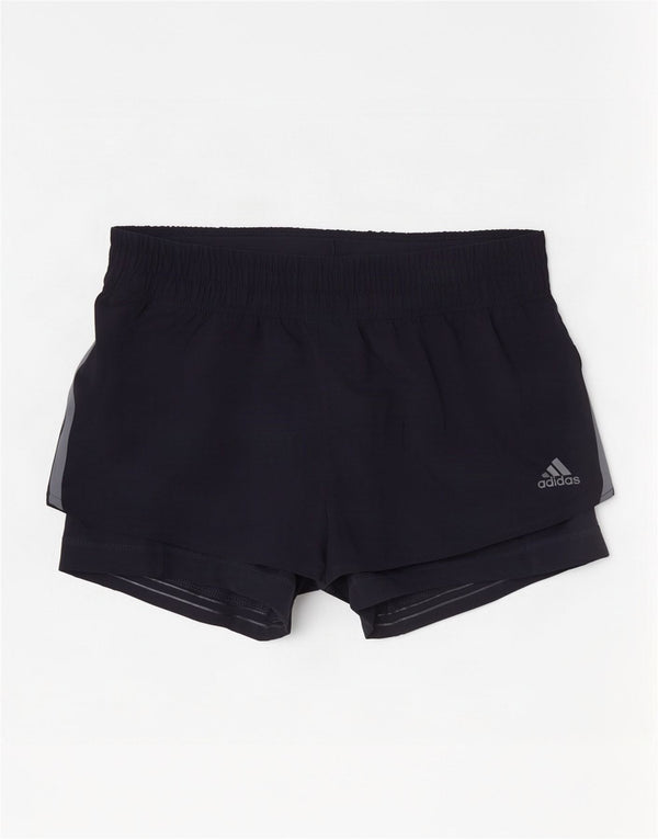 Adidas Womens Aeroready Skort UK 8/10 Small Navy Blue Polyester