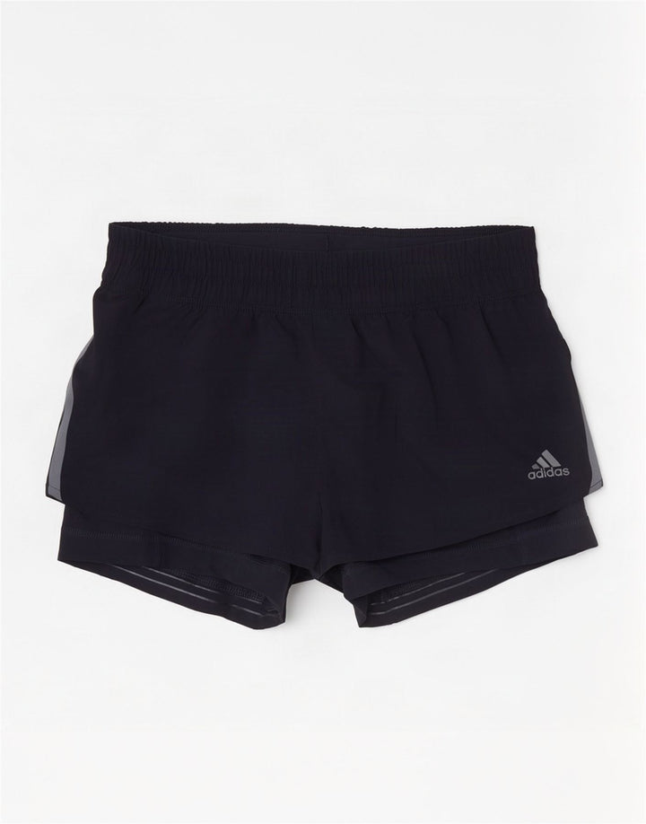 Adidas ženske kratke hlače Aeroready UK 8/10 male tamnoplave poliesterske