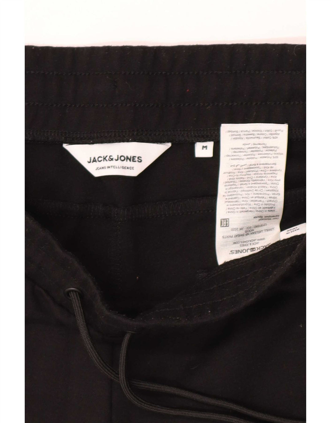 Jack & Jones muške trenirke Hlače Joggers Srednji crni poliester