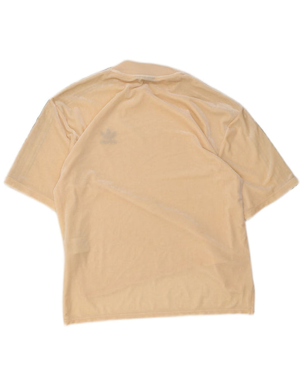 Adidas ženska majica od velura UK 10 Small Beige Poliester
